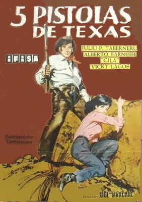 Cinco pistolas de Texas